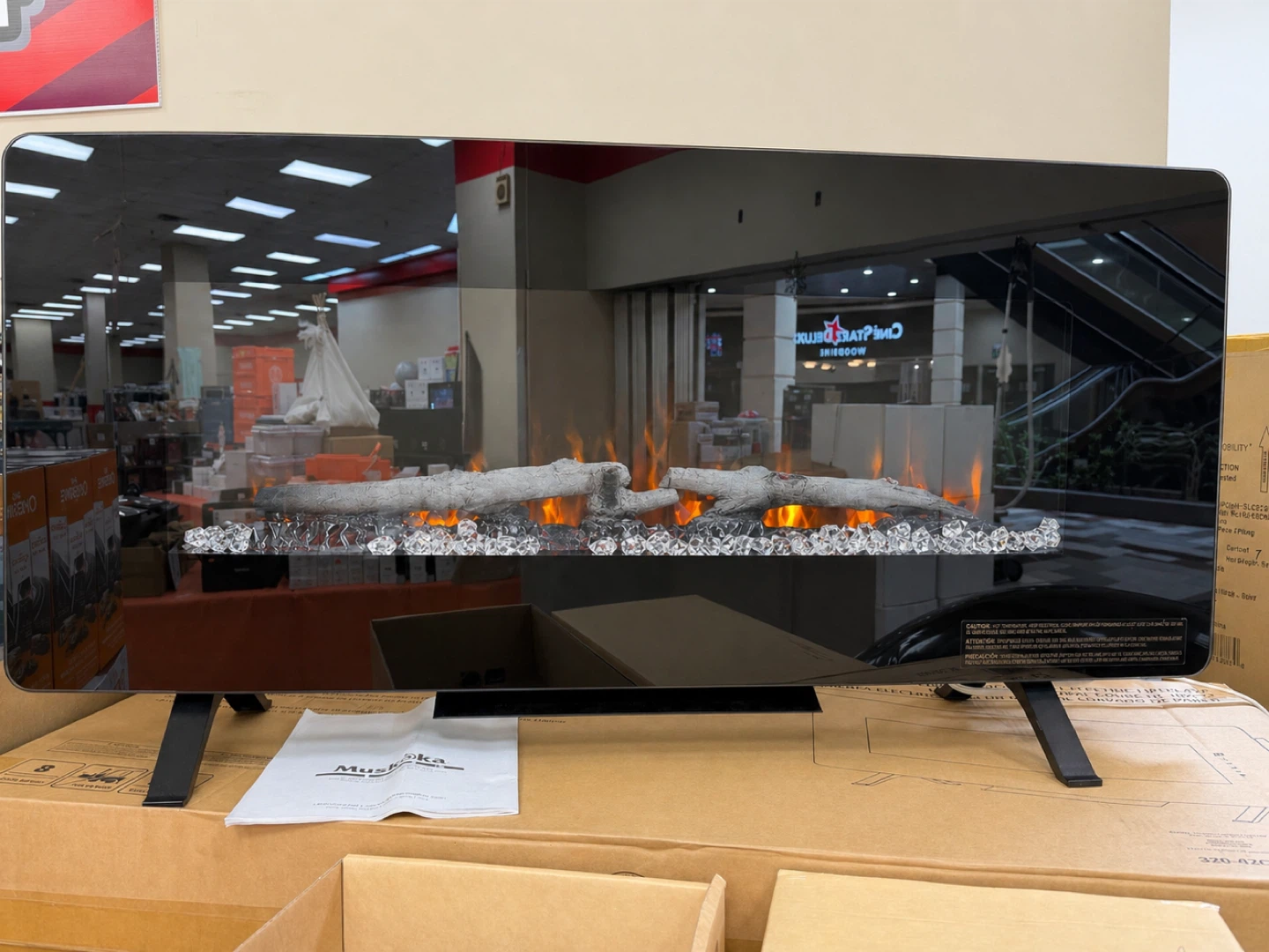 Muskoka Electric Fireplace - New from Factory