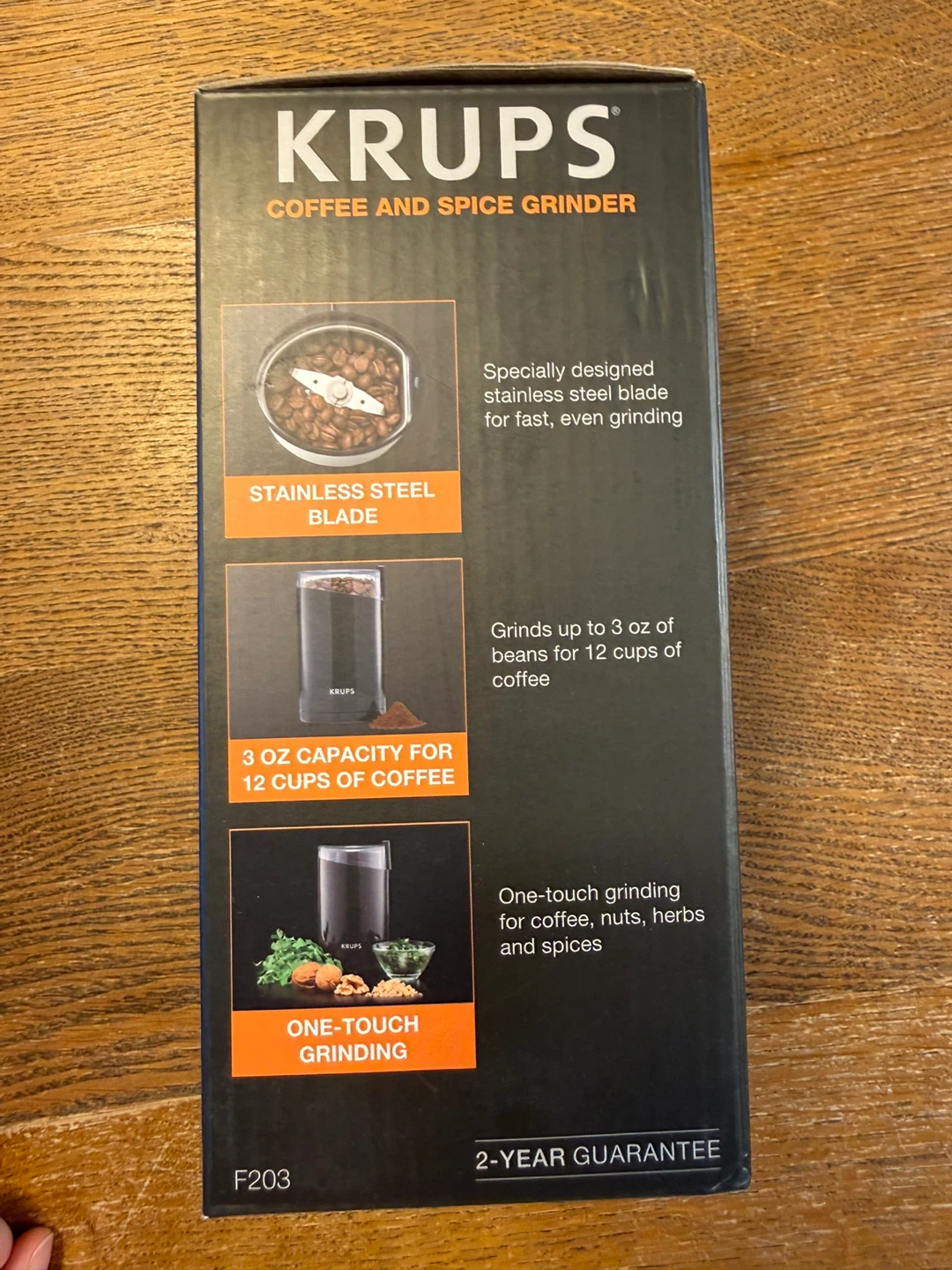 KRUPS Coffee and Spice Grinder - photo 3