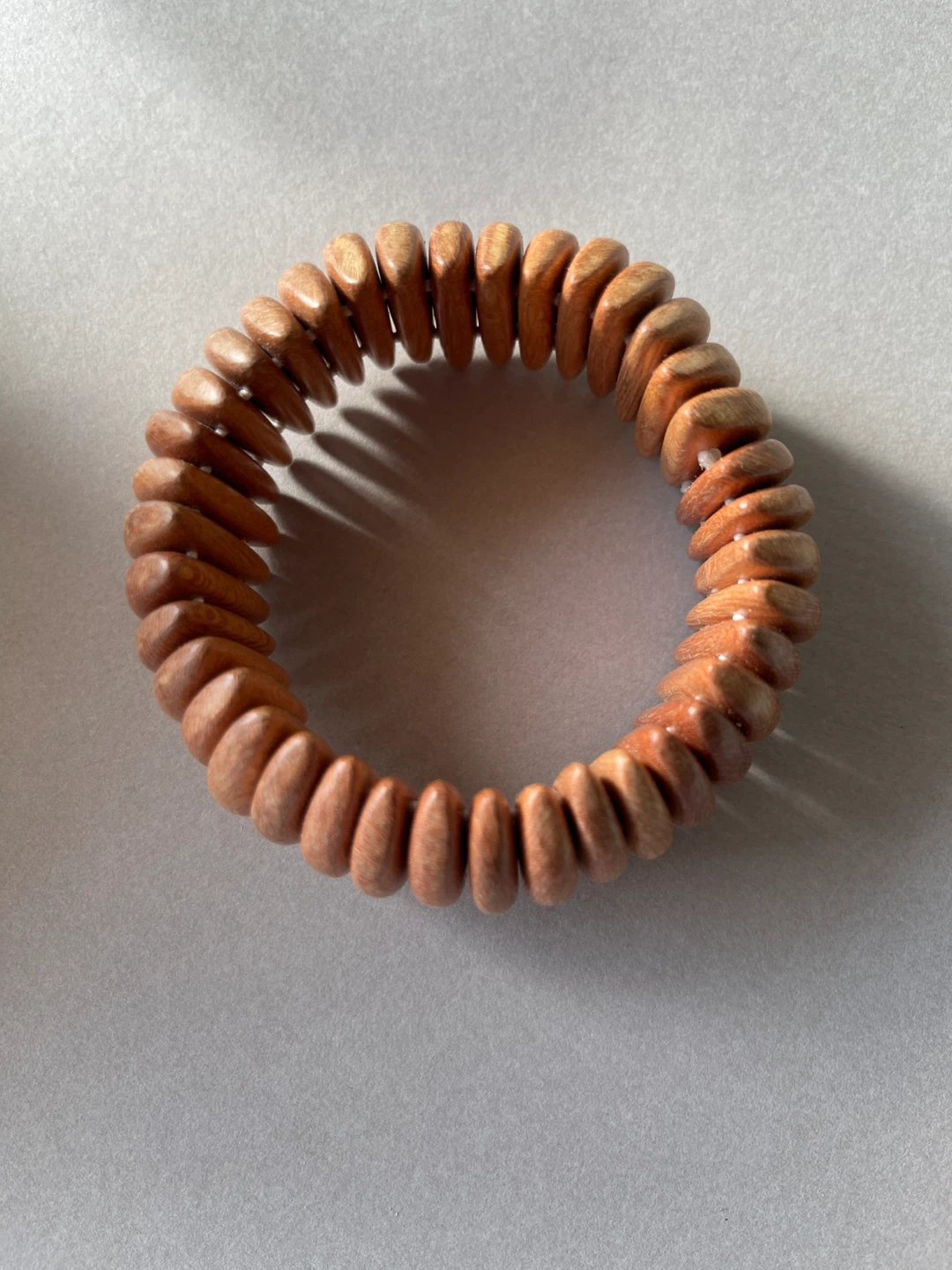 Wooden Beaded Stretch Bracelet - photo 2