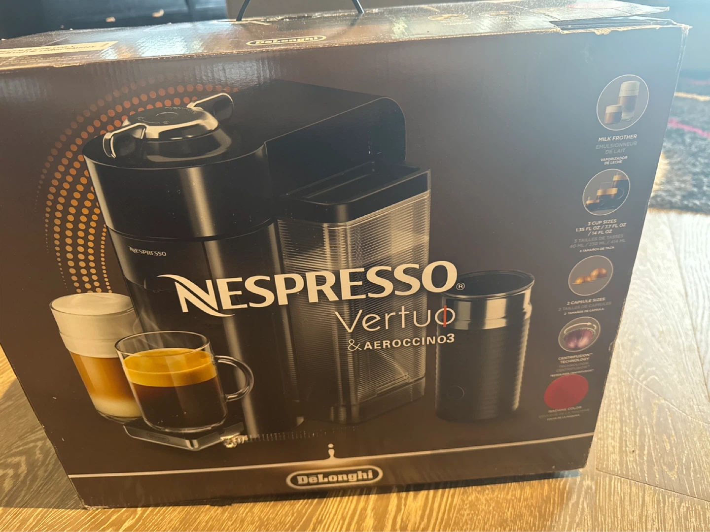 Nespresso Vertuo & Aeroccino3 Coffee Maker - photo 4