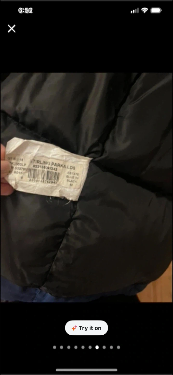 Moose Knuckles Blue Stirling Parka - Size M - photo 5