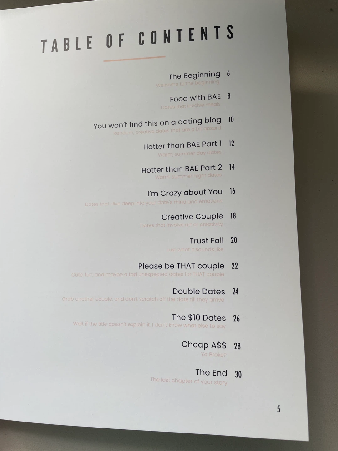 The Adventure Challenge Couples Edition Journal - photo 4