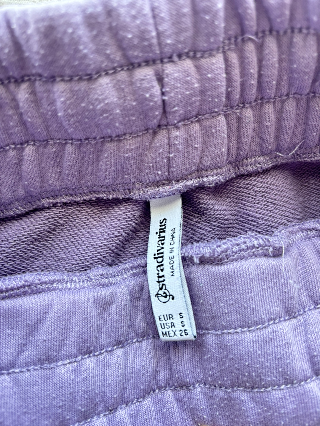 Stradivarius Purple Joggers - Size S - photo 3