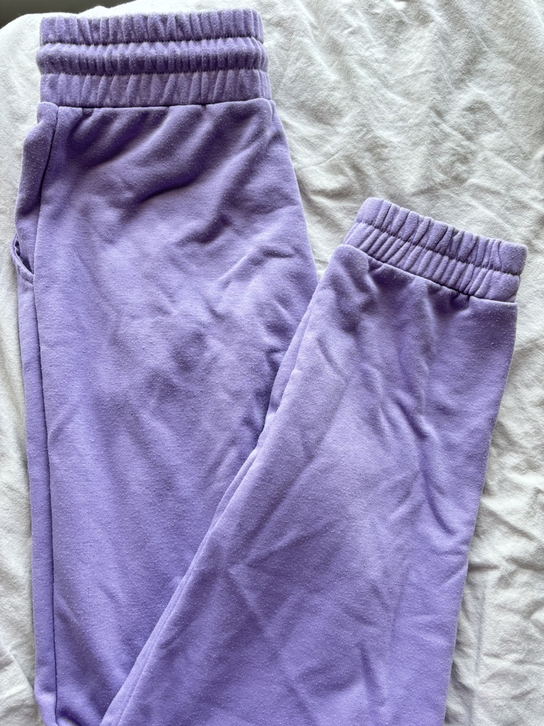 Stradivarius Purple Joggers - Size S - photo 2