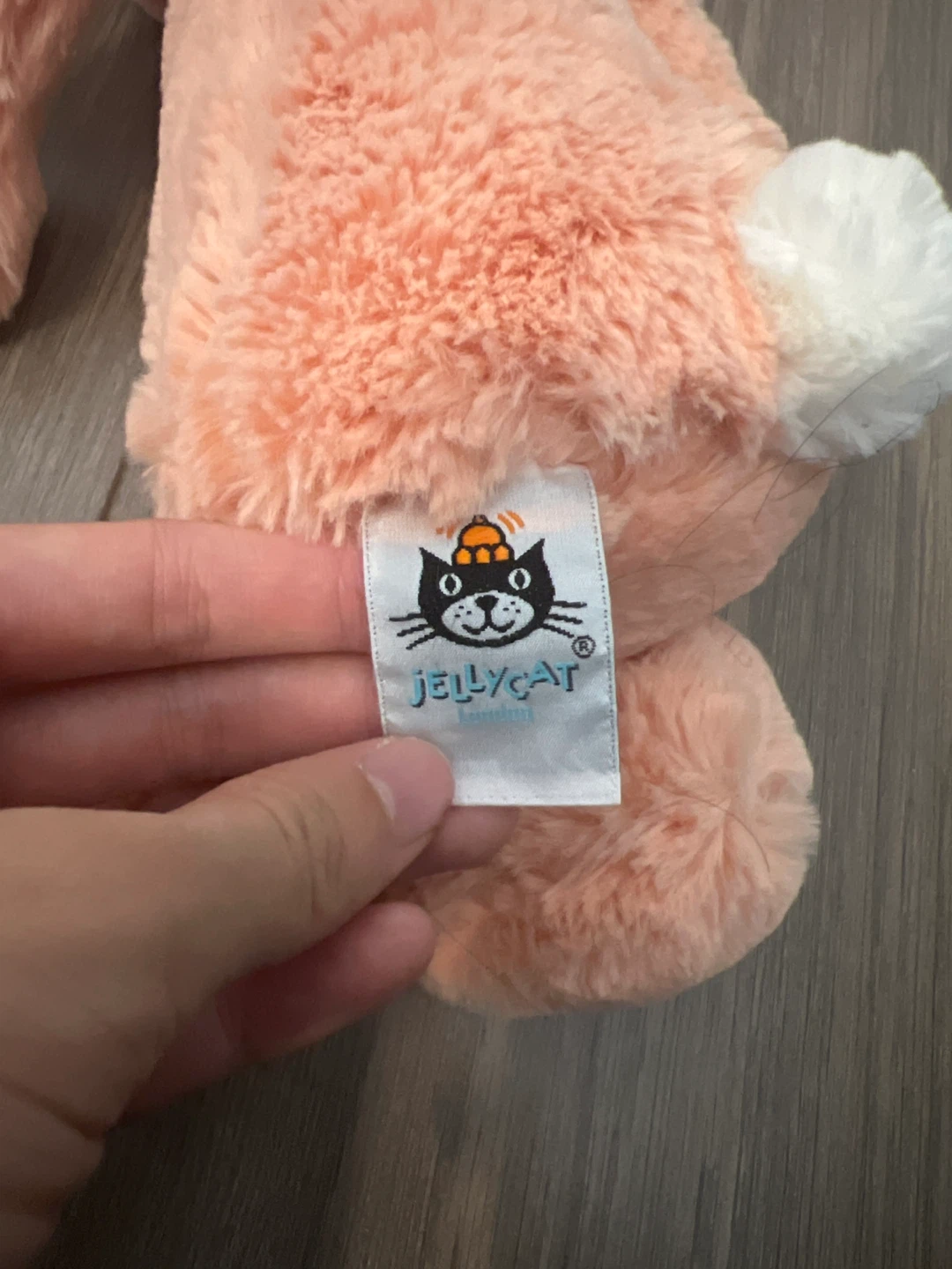 Jellycat Bashful Medium Peach Bunny - photo 2