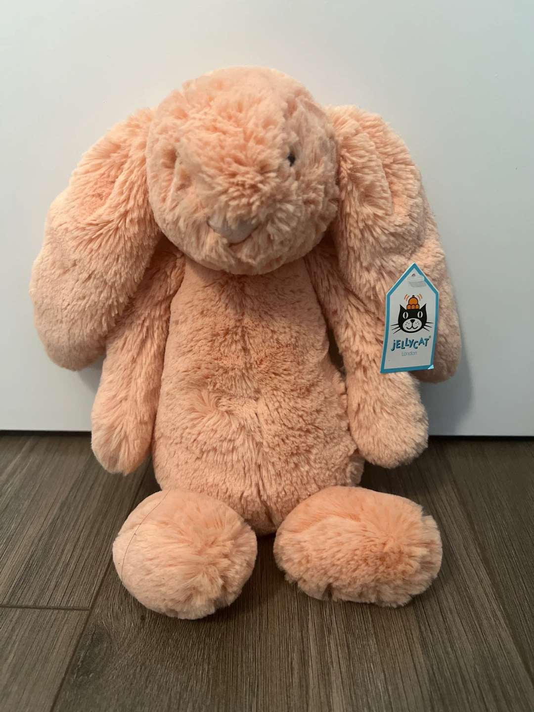 Jellycat Bashful Medium Peach Bunny