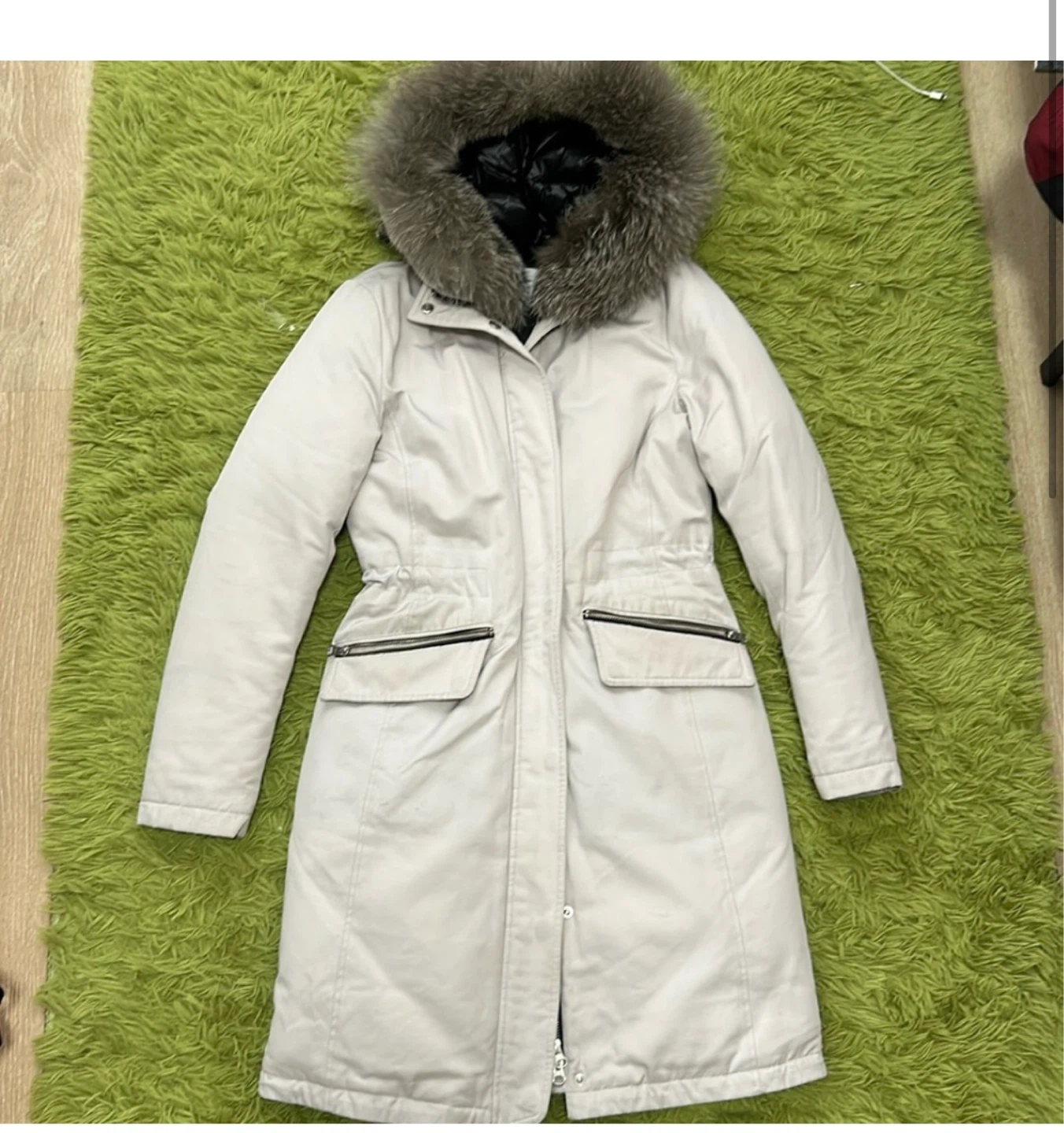 Women's Puffer Parka with Fur Hood