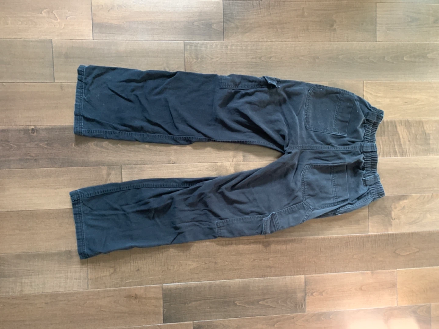 Black Cargo Pants - photo 2