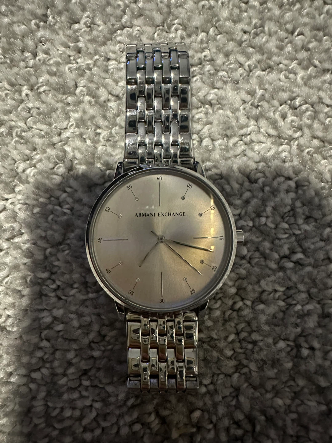 Armani Exchange Silver Stainless Steel Watch AX5578 - photo 4
