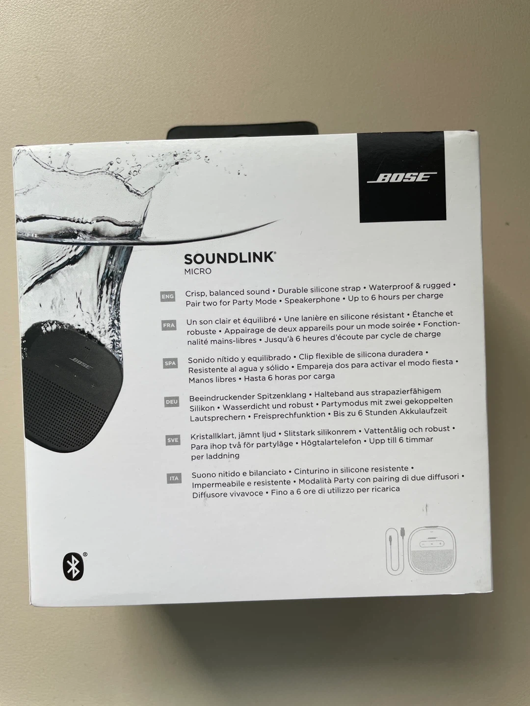 Bose SoundLink Micro Bluetooth Speaker - Black - photo 4