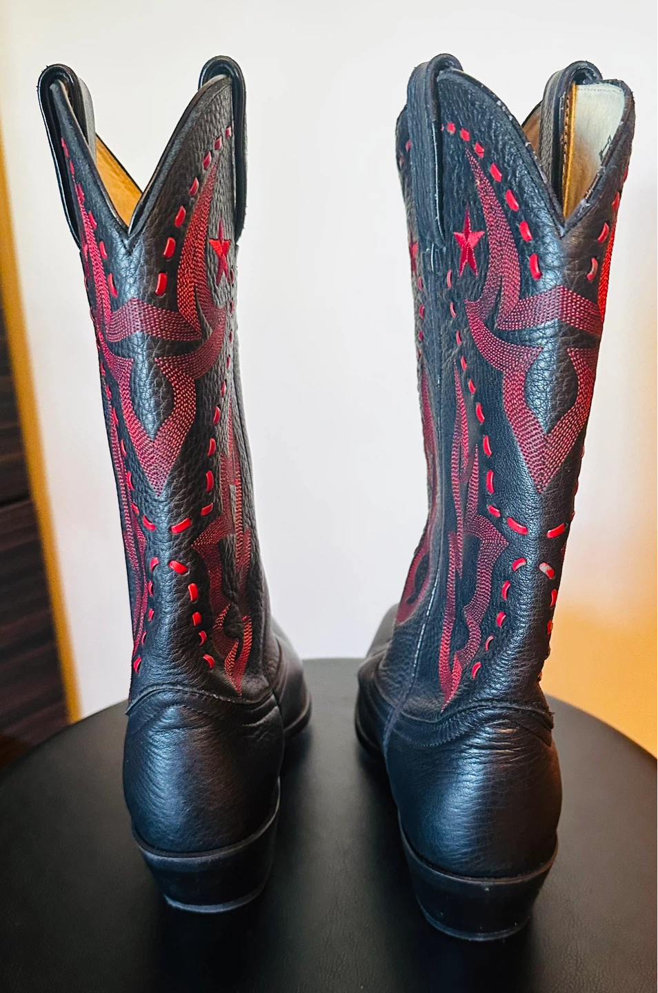 Durango Black & Red Embroidered Cowboy Boots - photo 4