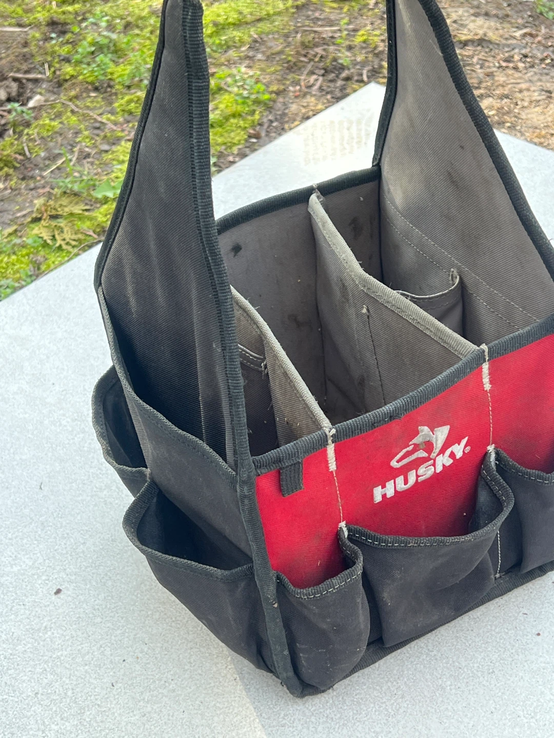 Husky Red & Black Tool Tote Bag - photo 3