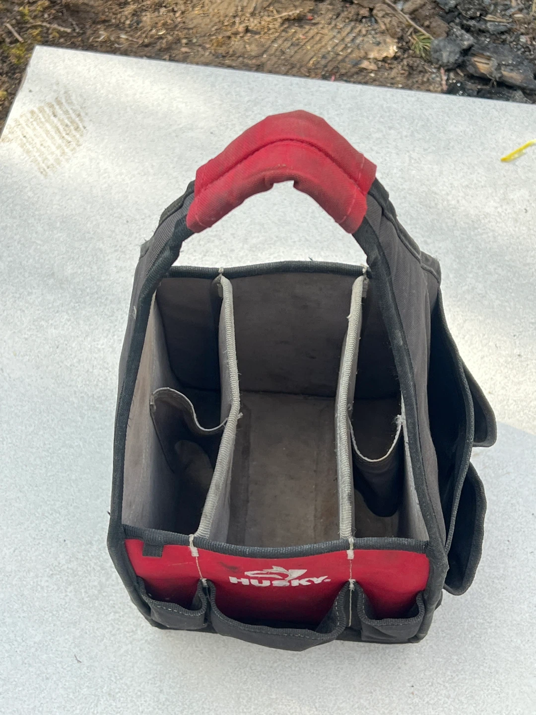 Husky Red & Black Tool Tote Bag - photo 2