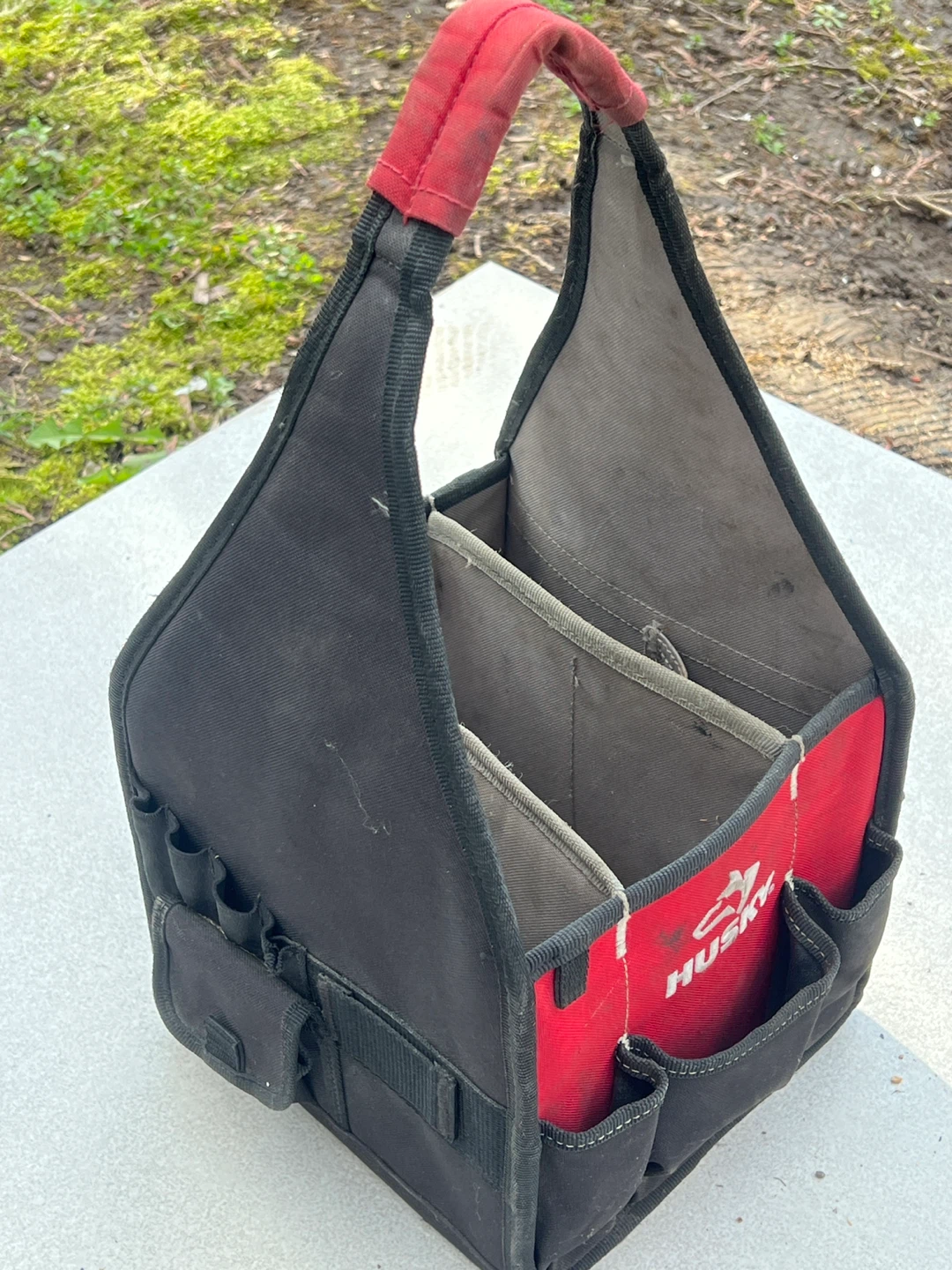 Husky Red & Black Tool Tote Bag - photo 4