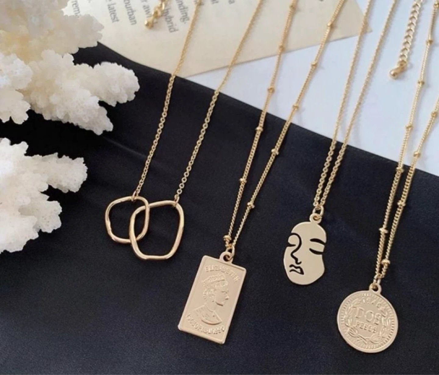 *big sale* gold minimalist necklace - photo 3