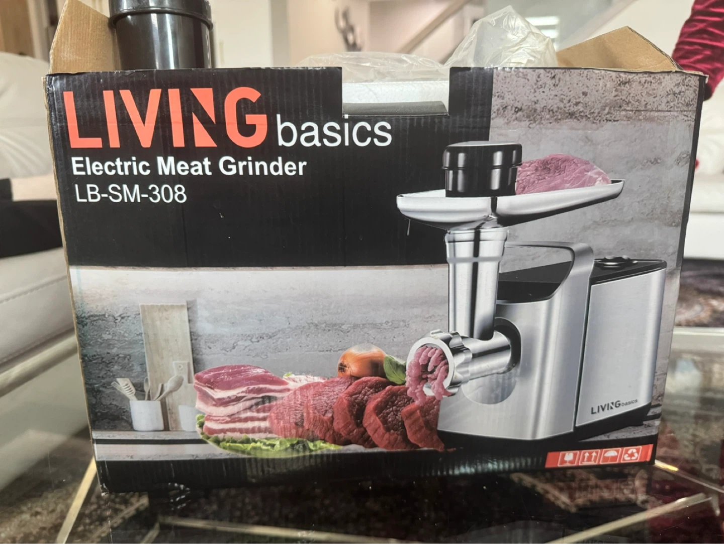 Living basics Electric Meat Grinder LB-SM-308