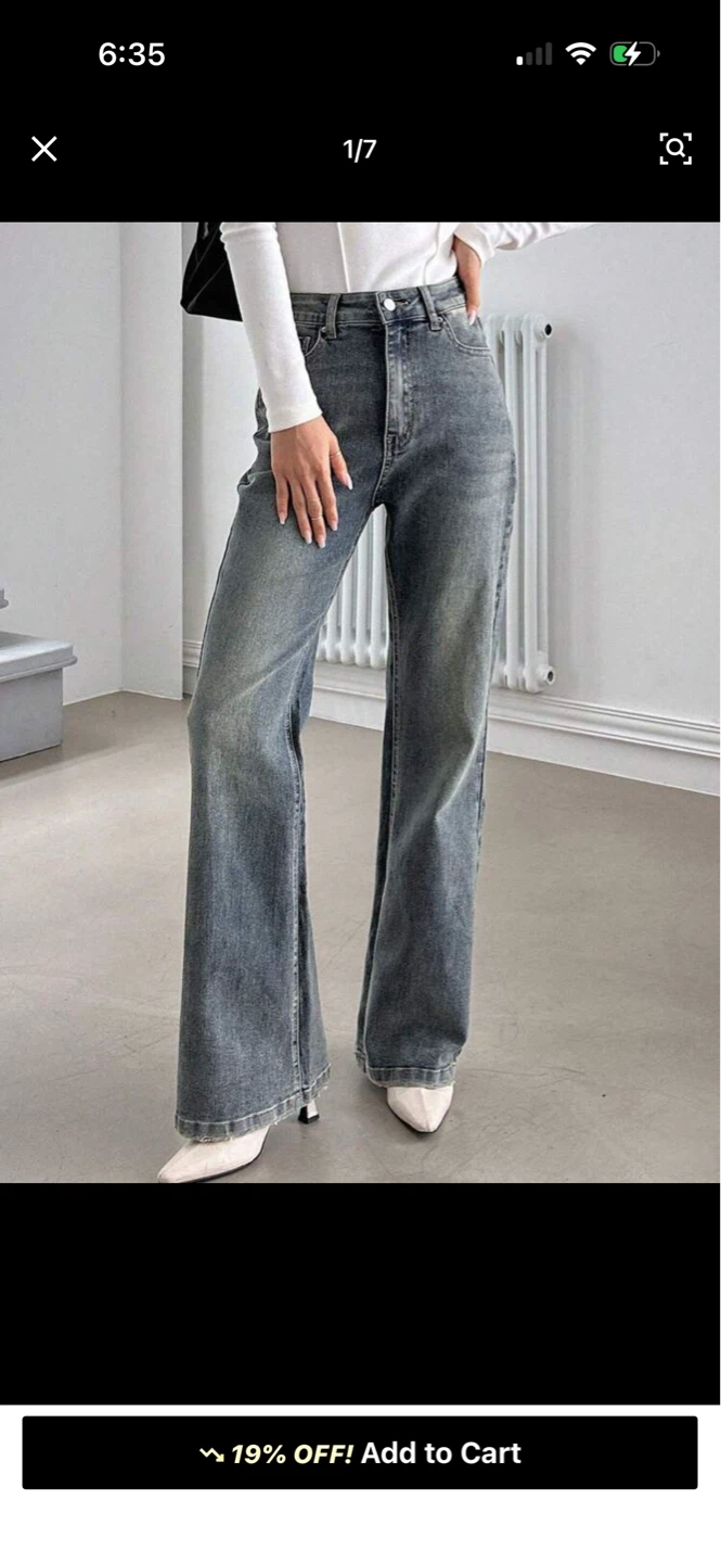 Flare Leg Jeans - photo 2