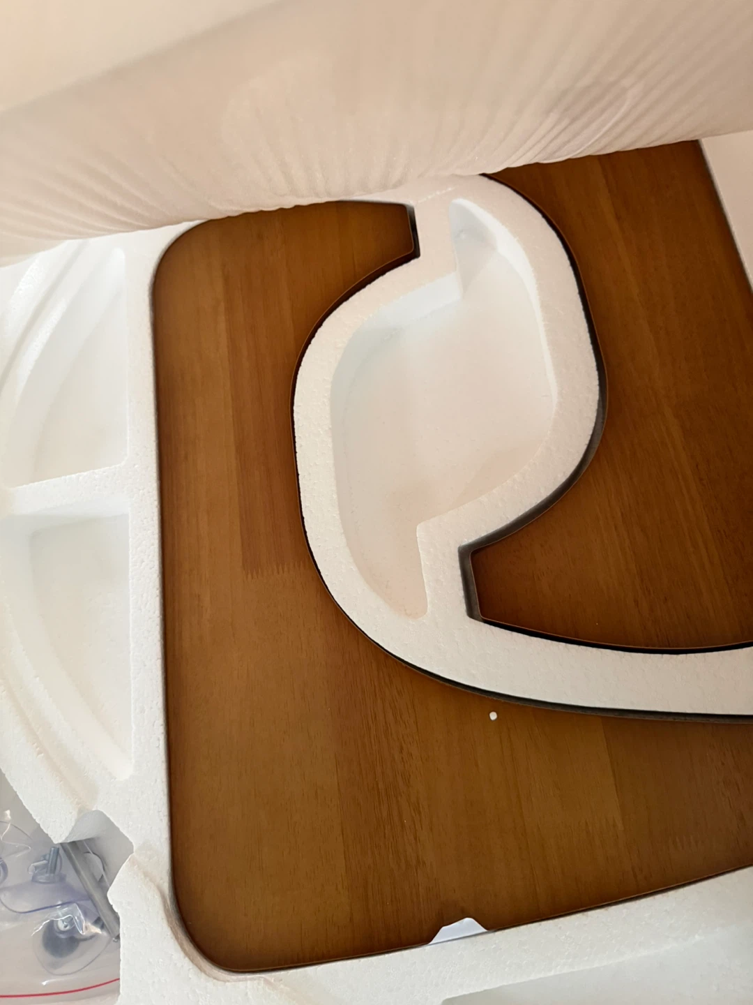 Triangular Glass Top Coffee Table - photo 4