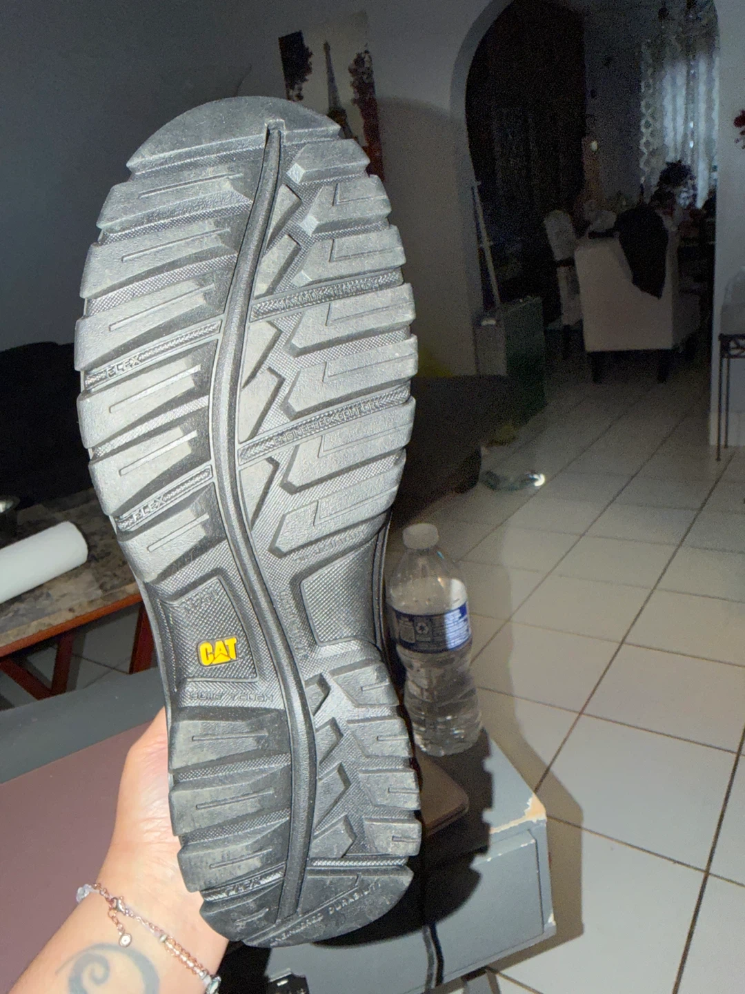 CAT Threshold WP ST Mens Work Boots Black Size 9.5 W - photo 3