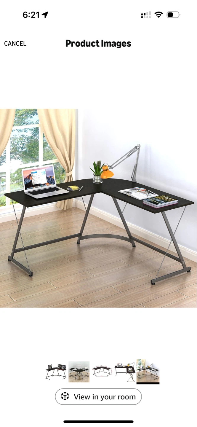 L-Shaped Corner Desk *Good Condition*