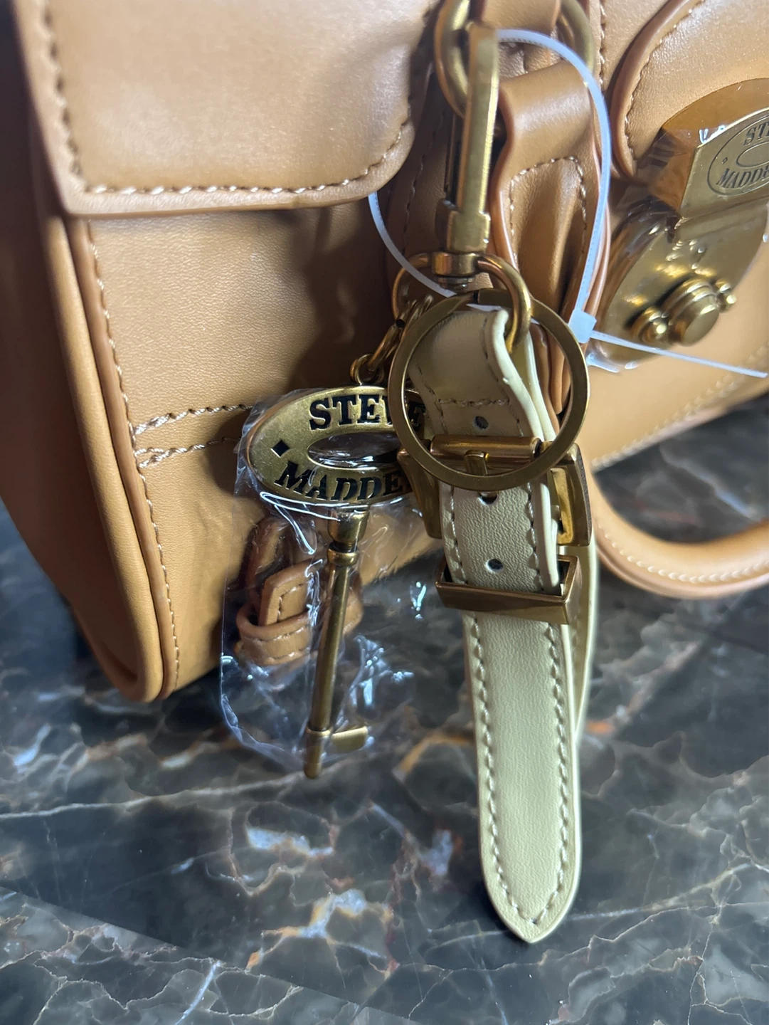 Steve Madden Tan Satchel Handbag - photo 3
