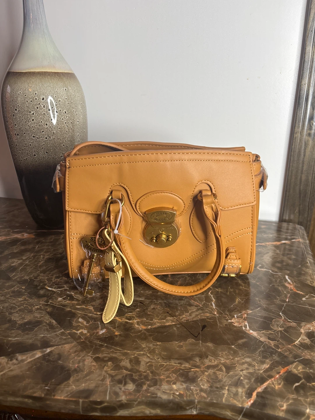 Steve Madden Tan Satchel Handbag - photo 4