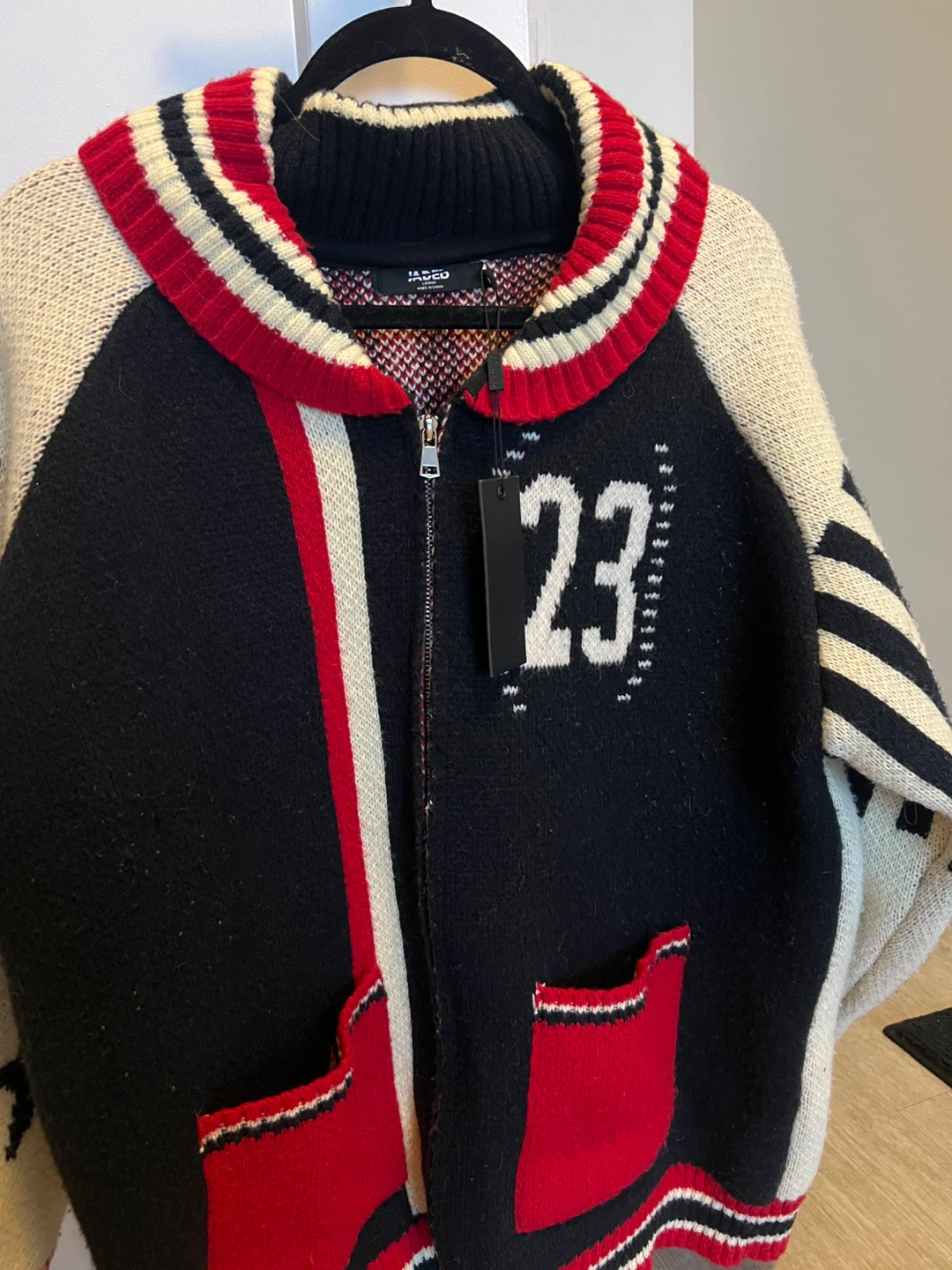 Jaded London "23" Varsity Bomber Cardigan - photo 3