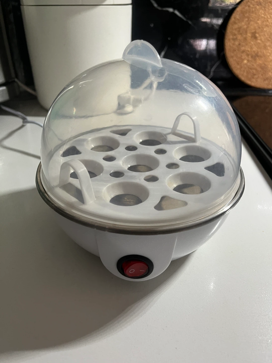 Electric Egg Cooker Boiler Steamer