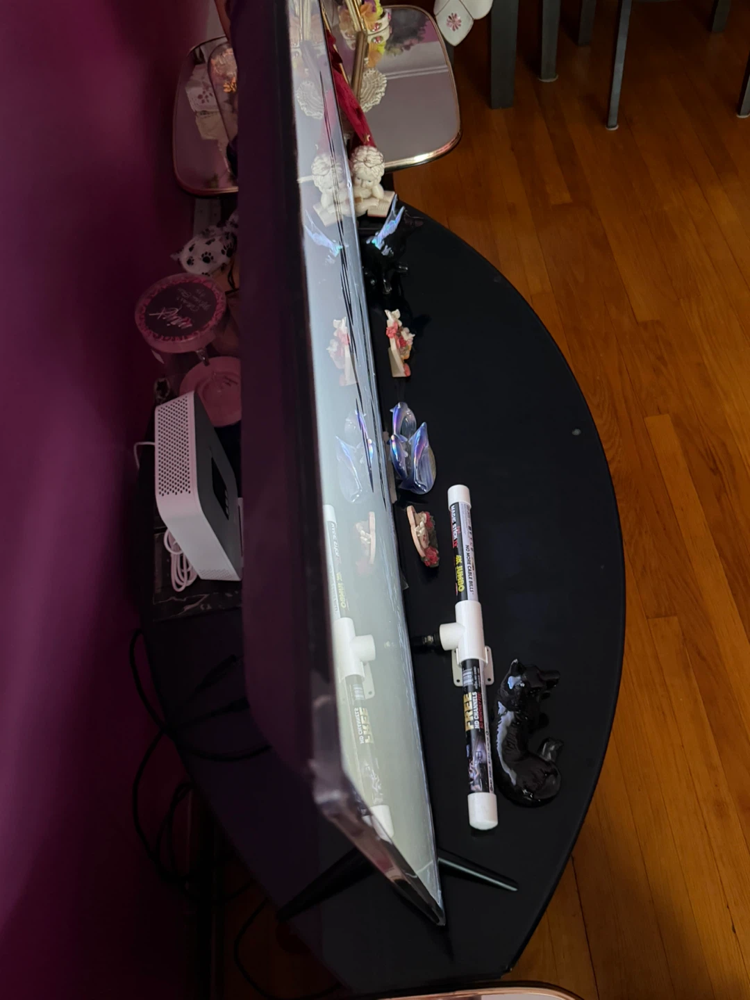 Black TV Stand Set - photo 4