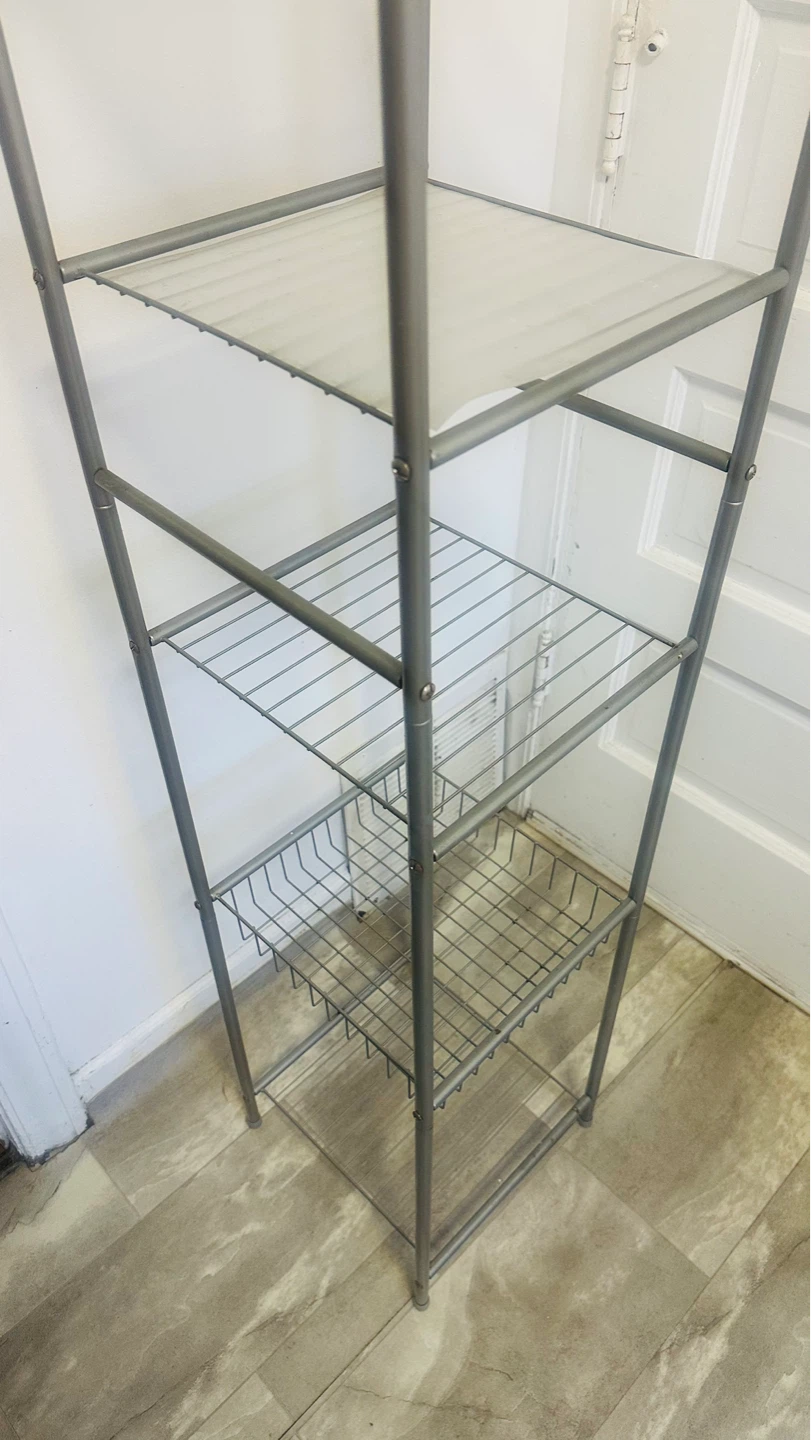 5-Tier Metal Shelving Unit - photo 3