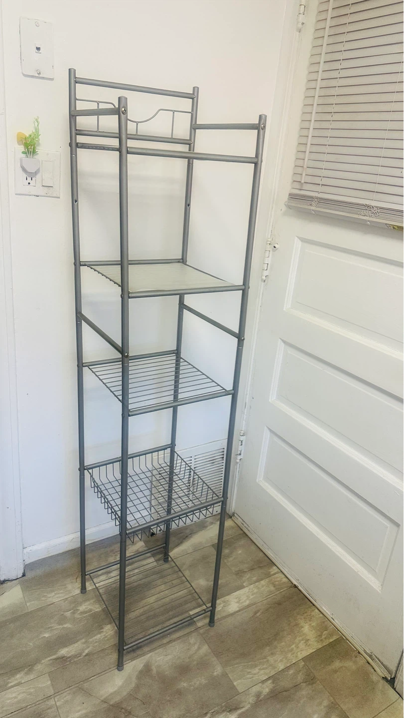 5-Tier Metal Shelving Unit - photo 2