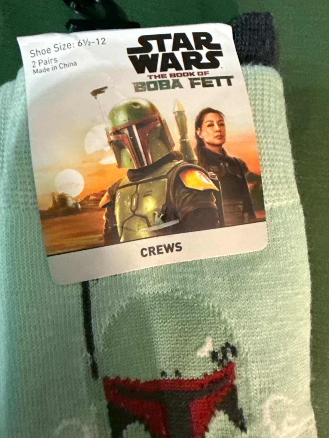 Star Wars The Book of Boba Fett Crew Socks - photo 2