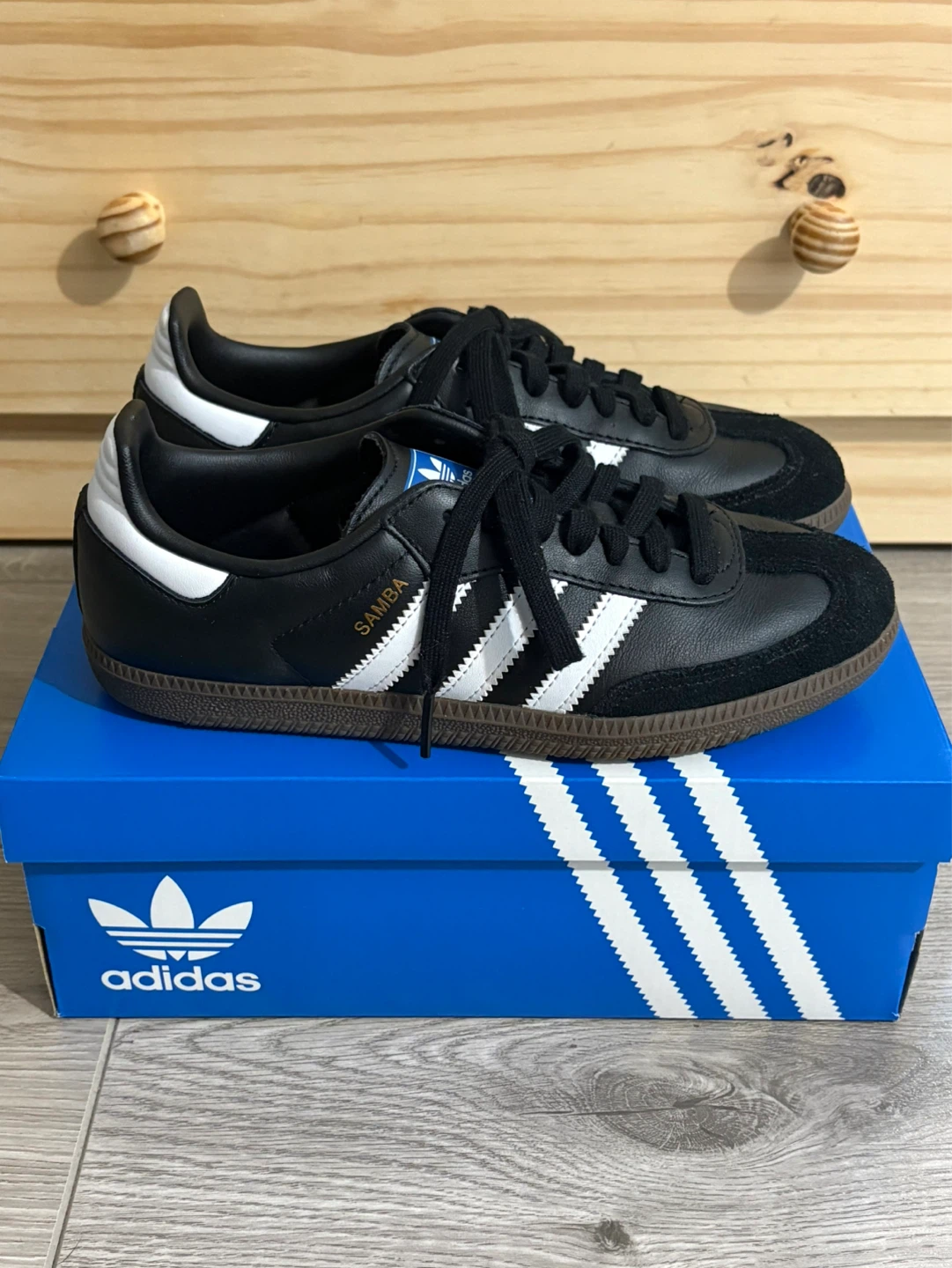 adidas Samba OG W - Core Black/Cloud White, US 6