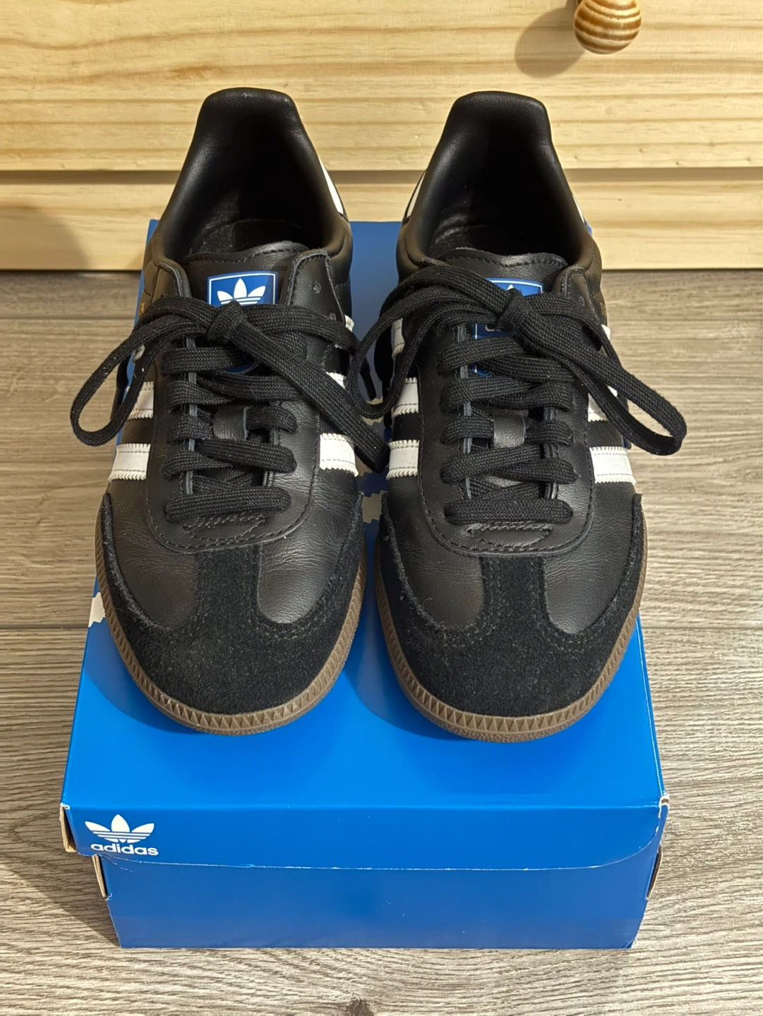 adidas Samba OG W - Core Black/Cloud White, US 6 - photo 2
