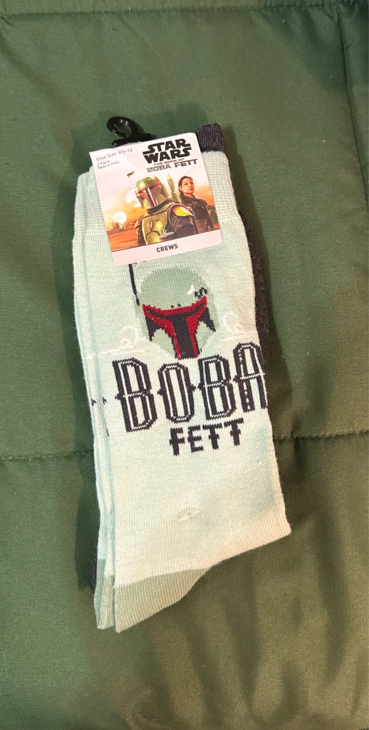 Star Wars The Book of Boba Fett Crew Socks