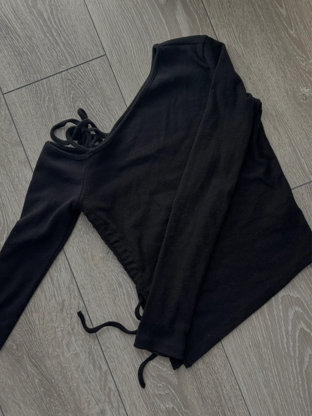 Black Long Sleeve Top