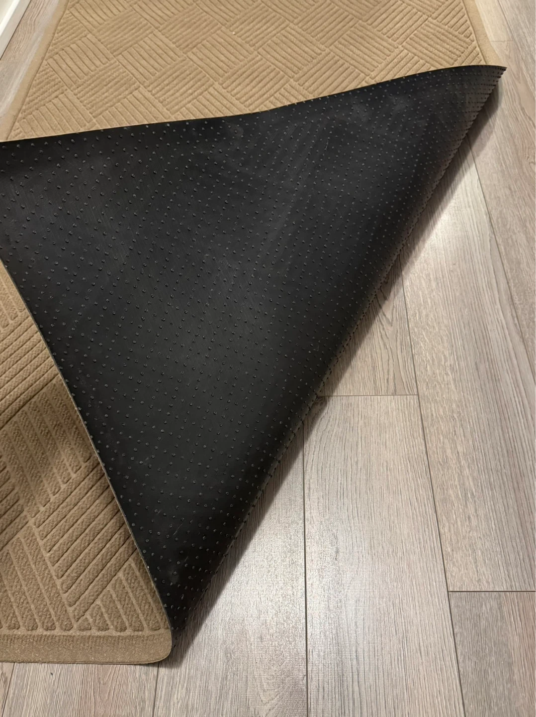 Brown Geometric Pattern Doormat - photo 3