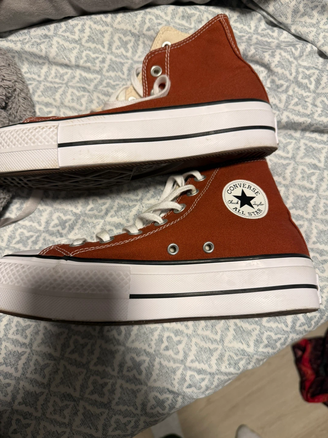 Platform Converse Chuck Taylor All Star High Top Sneakers - photo 4