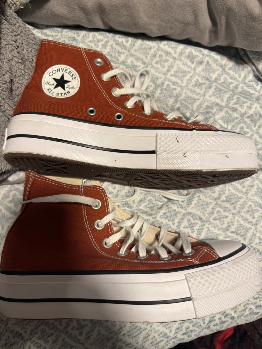 Platform Converse Chuck Taylor All Star High Top Sneakers - photo 5