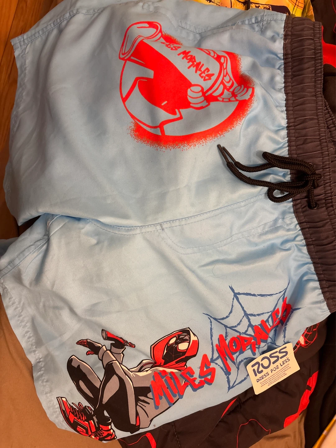 Spider-Man swimming trunks size large new