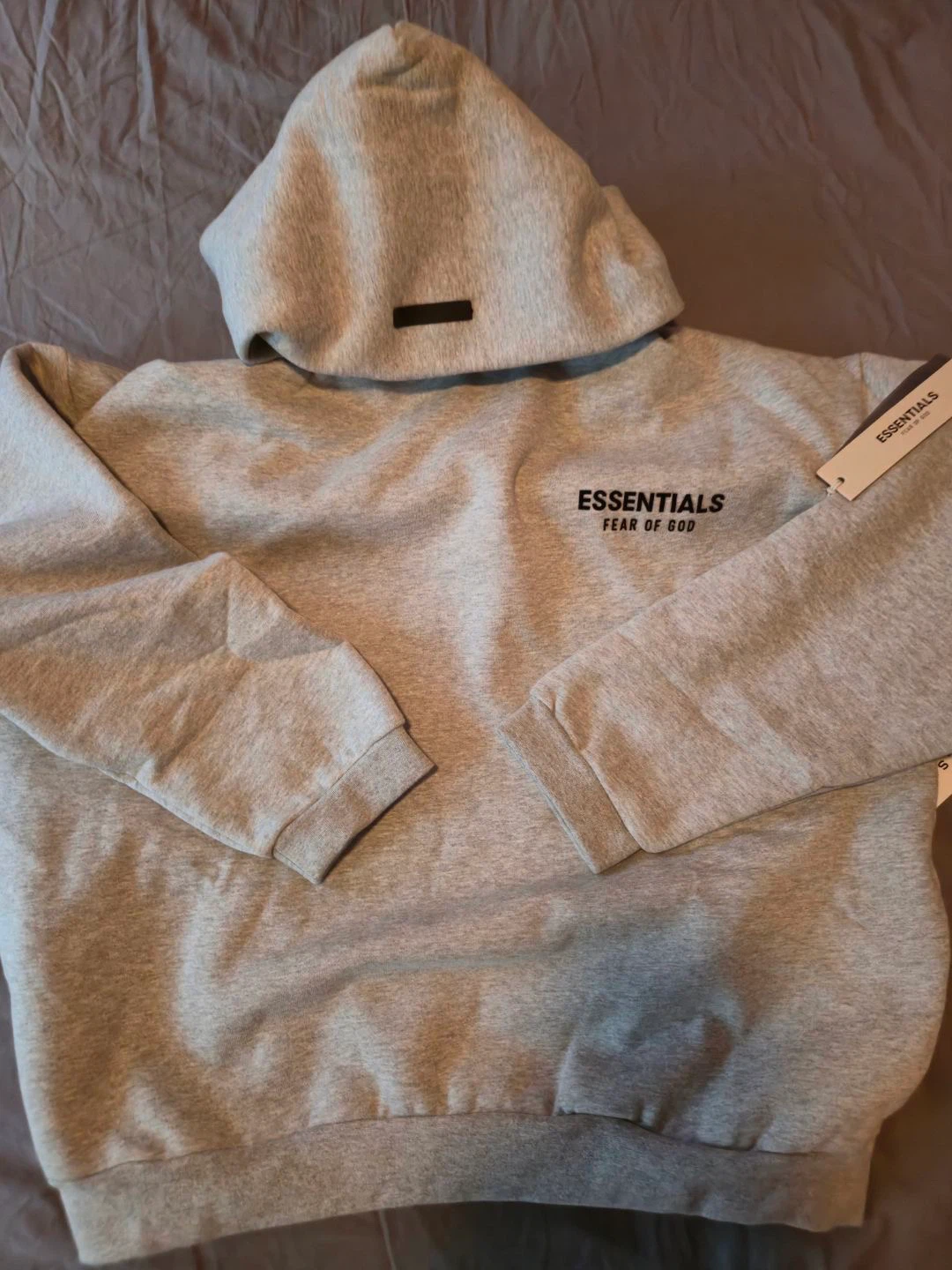 Dark Oatmeal Essentials Hoodie