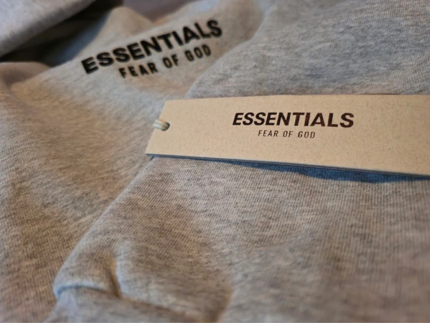 Dark Oatmeal Essentials Hoodie - photo 2