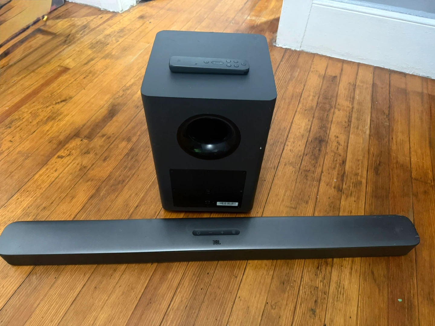 JBL Soundbar and Subwoofer with Remote
