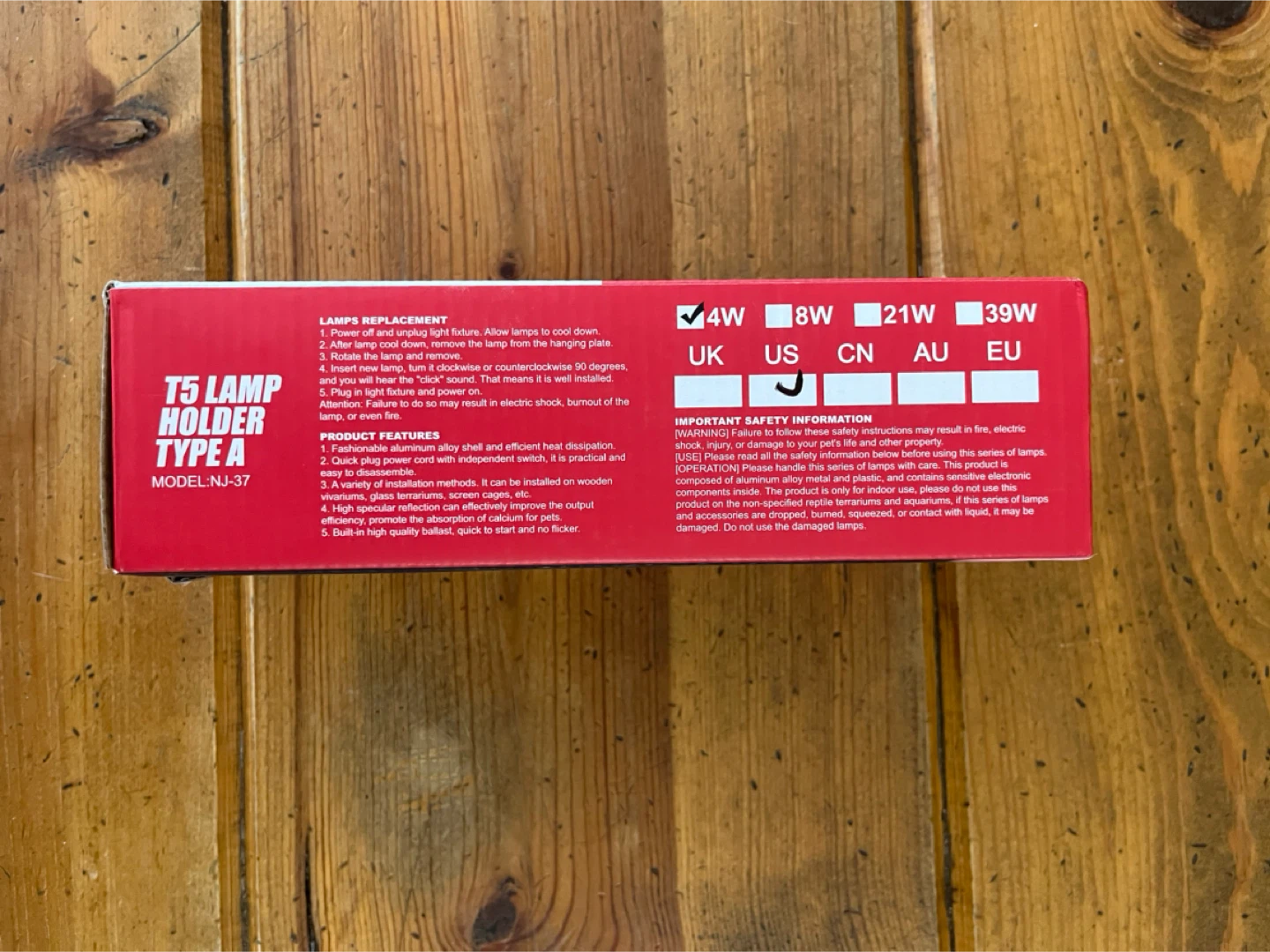 Reptile UVB Light Kit 10.0, 4W, 6.4”  (New) - photo 3