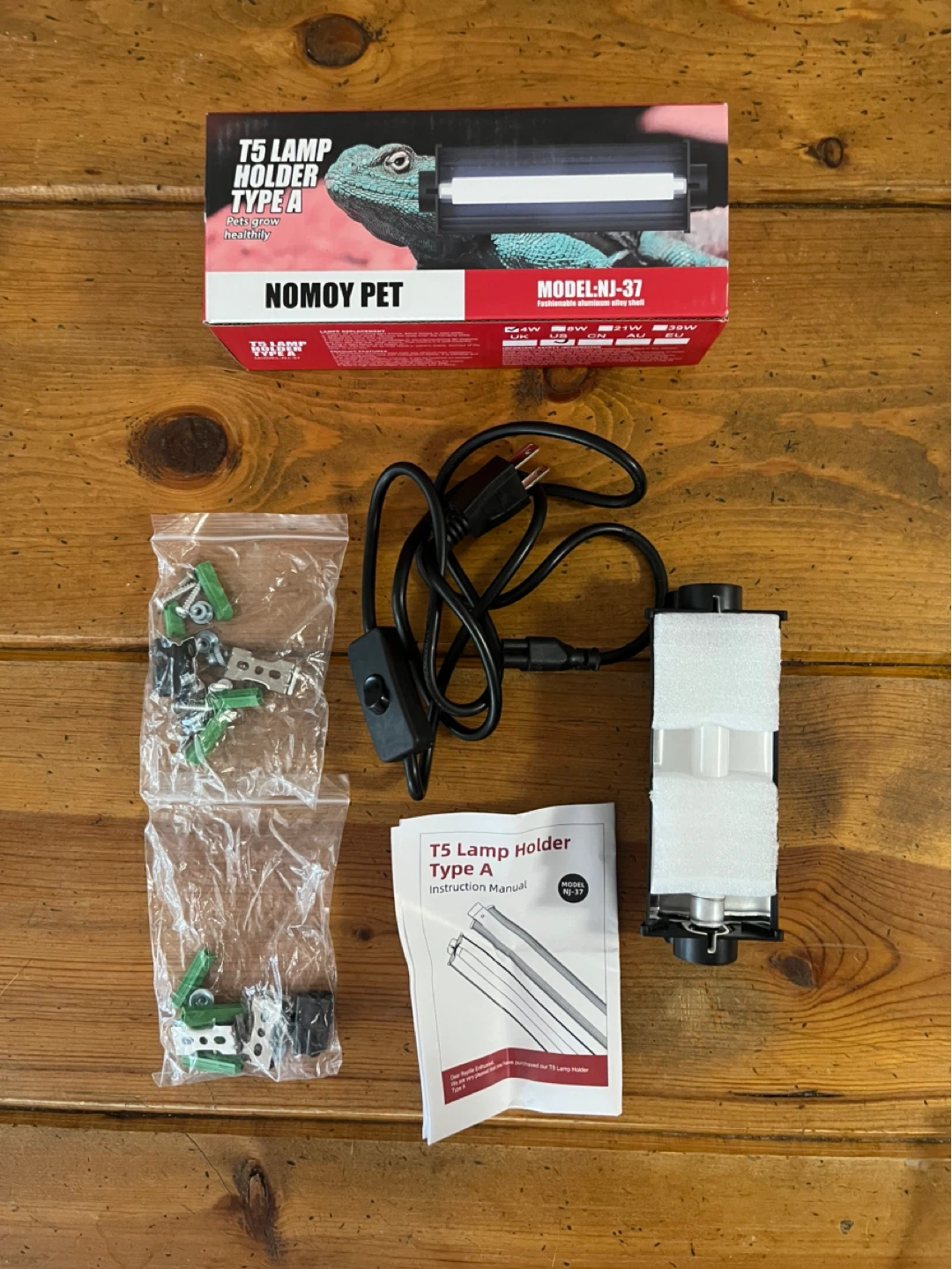 Reptile UVB Light Kit 10.0, 4W, 6.4”  (New) - photo 2