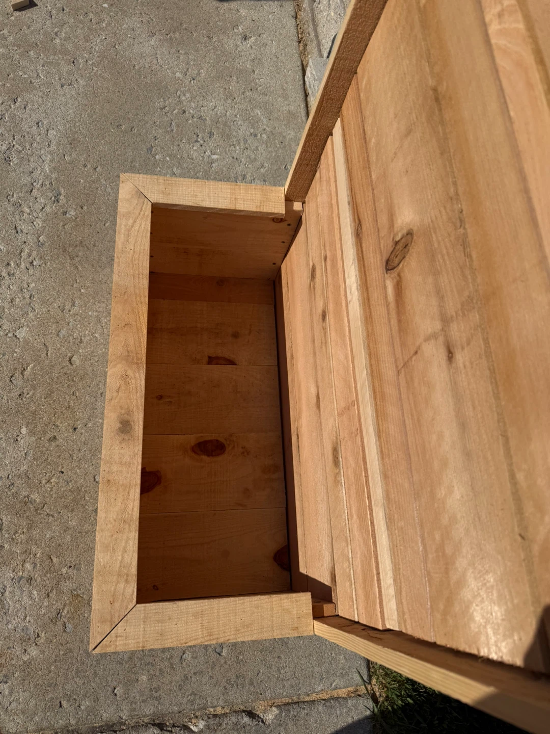 Wooden Planter Box with Vertical Trellis - photo 2