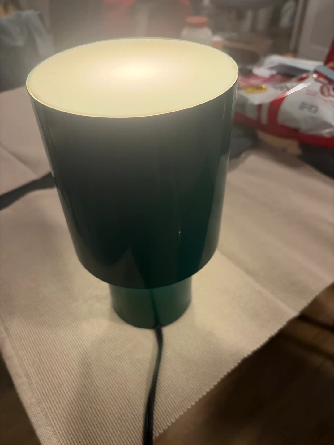 Dark Green Table Lamp