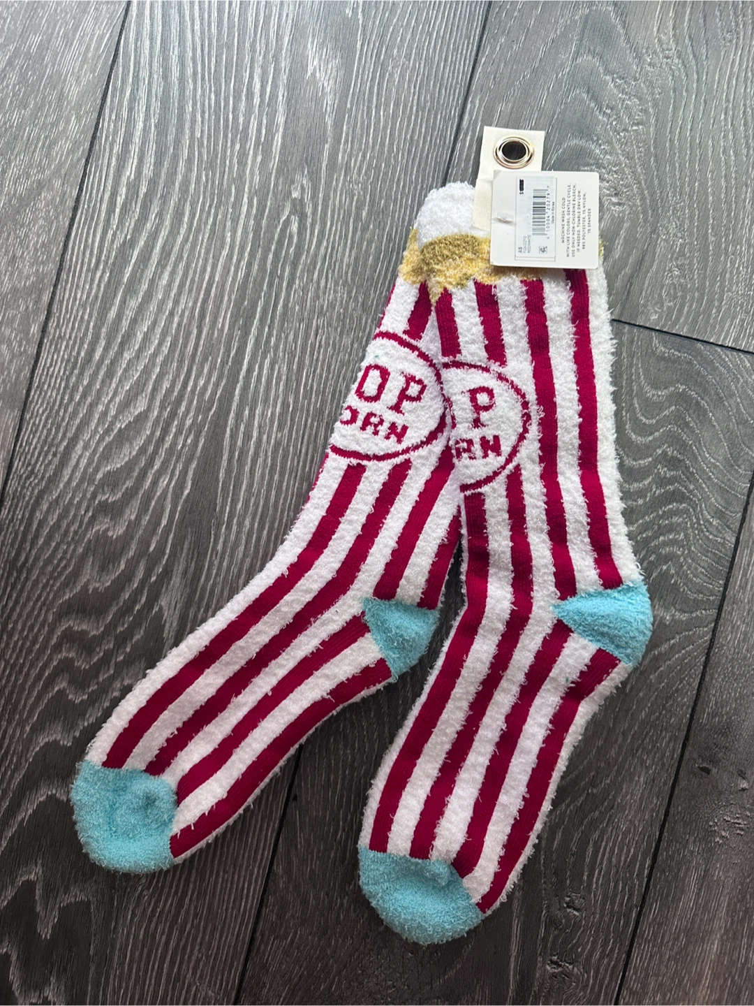 NEW Popcorn Cozy Socks