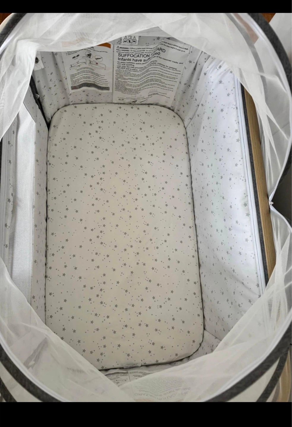 Maydolly bedside bassinet with mosquito net - photo 2