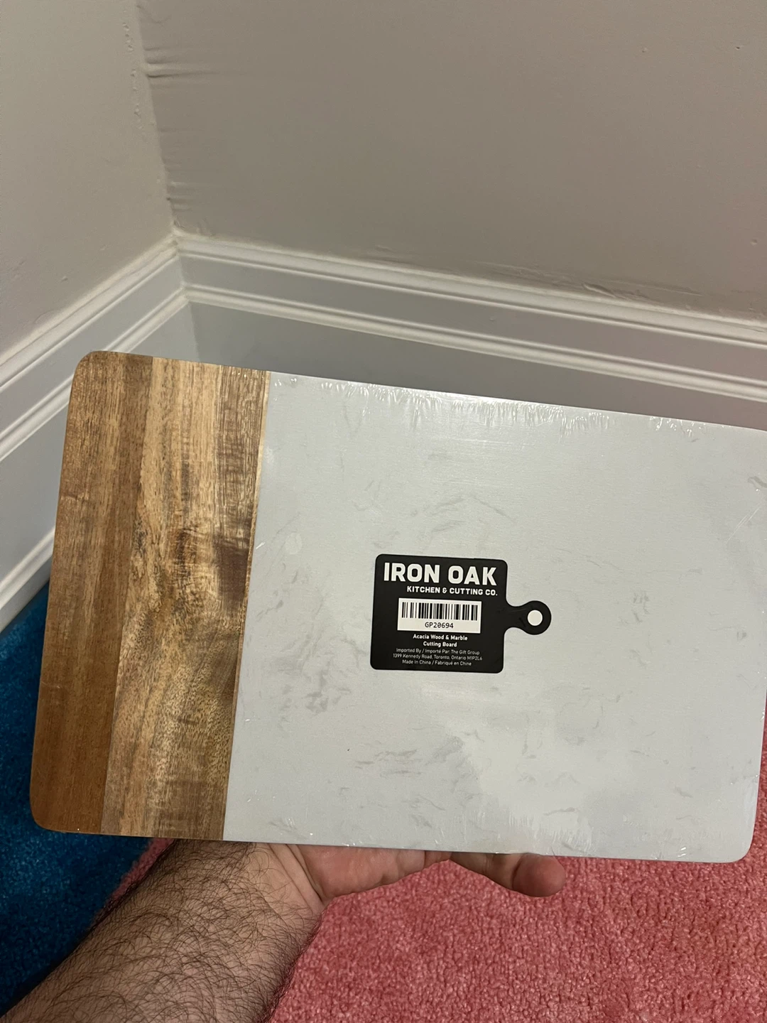 Wood & Marble Cutting Board